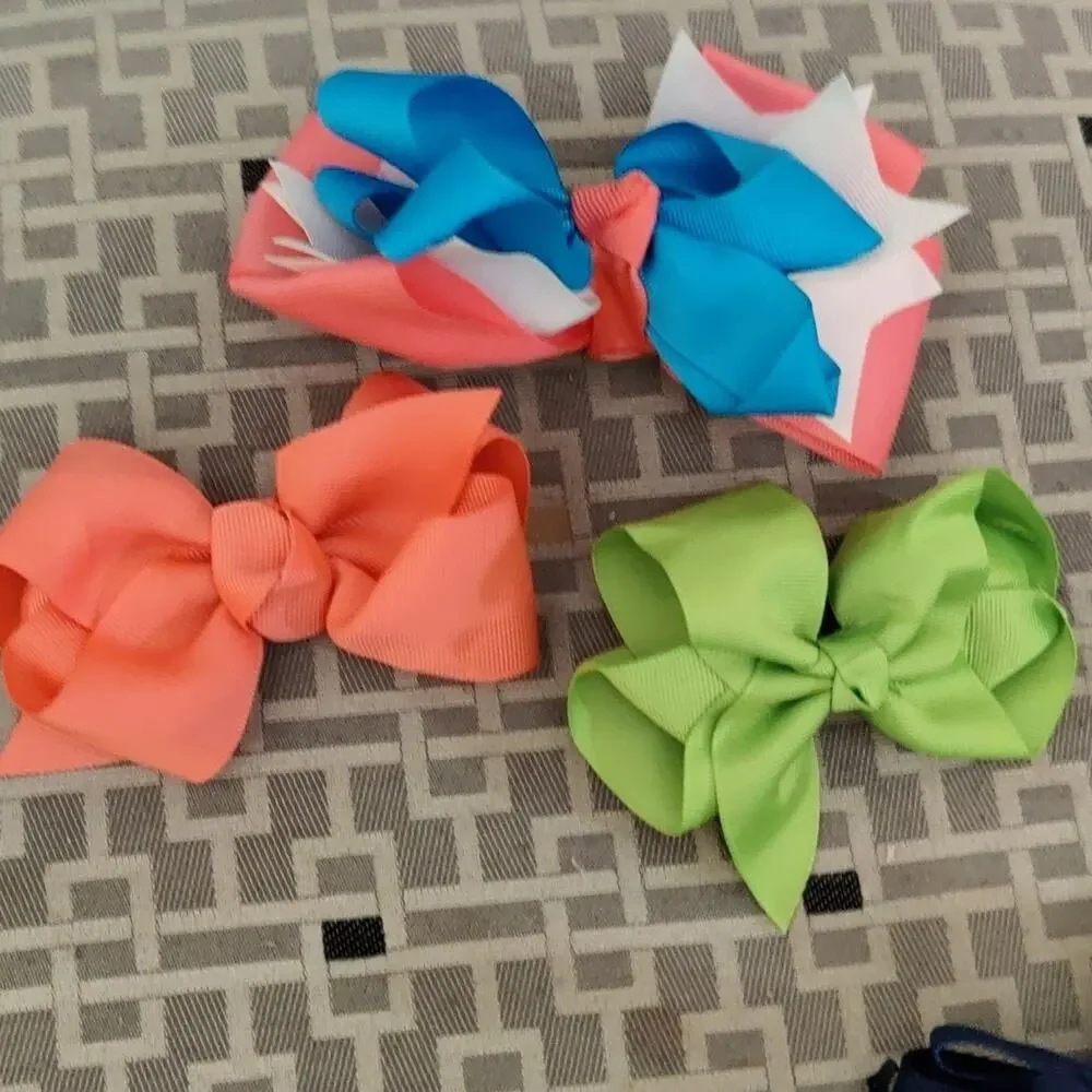 Hair Bows for Girls/Dolls Kidcore Girlhoodcore Cosplay Preppy Classic Balletcore